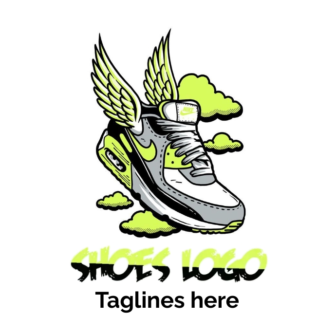 shoes logo design | shoes Design | shoes logo Logotyp template